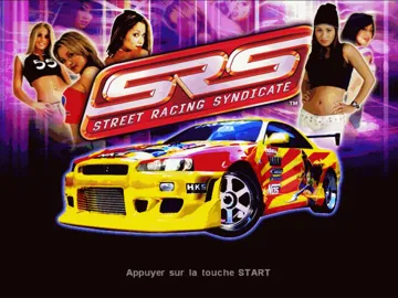 SRS - Street Racing Syndicate screen shot title